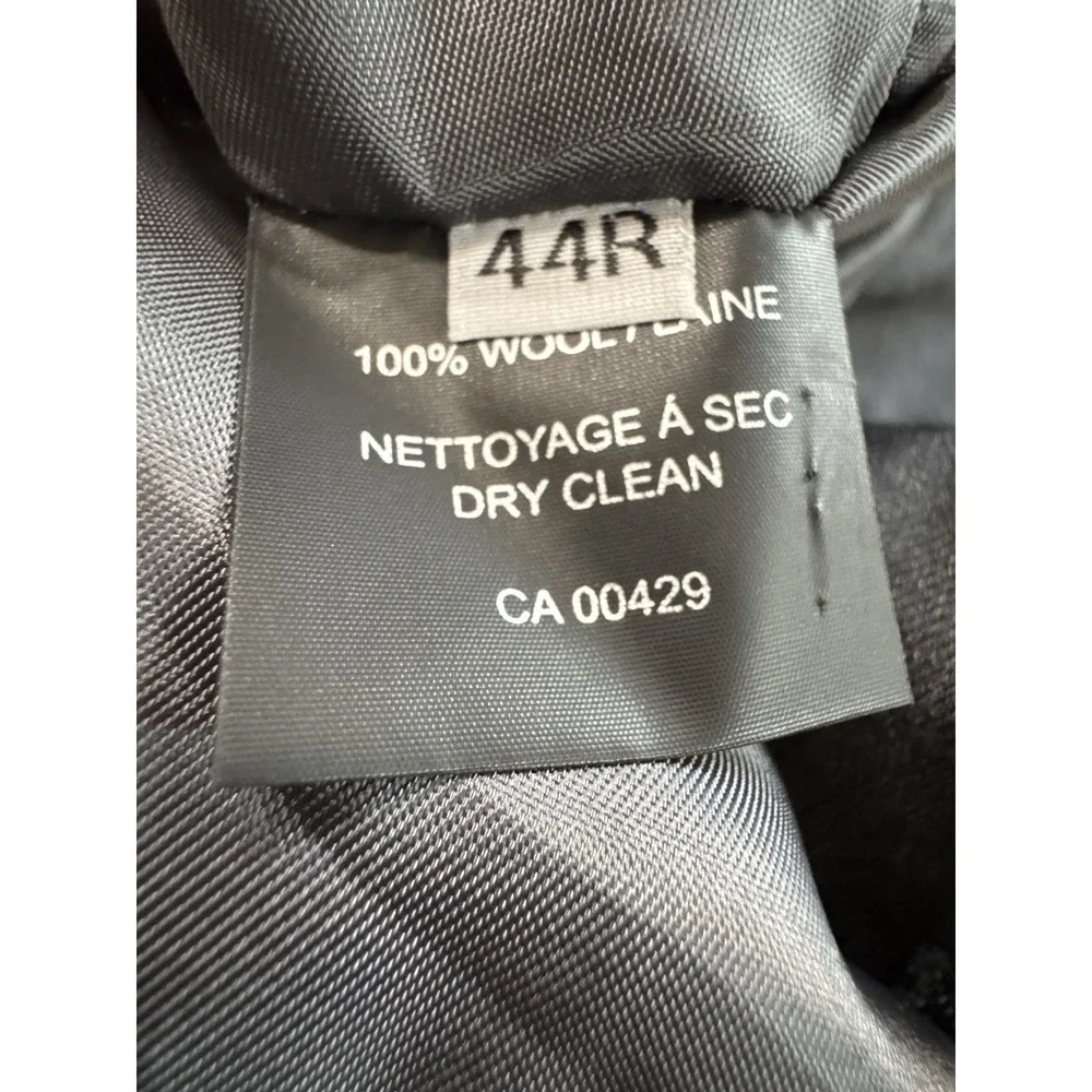 Peter millar Sport Coat Blazer 44 R Gray Wool‎